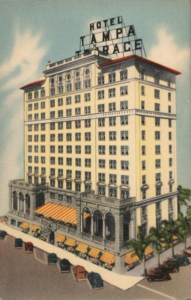 Hotel Tampa Terrace Florida Postcard