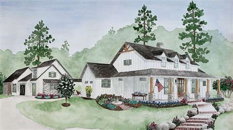 Southern living house plans french country house plans european house plans cottage house plans craftsman house plans french cottage modern looking for the best house plans? Legacy Ranch - | Southern Living House Plans