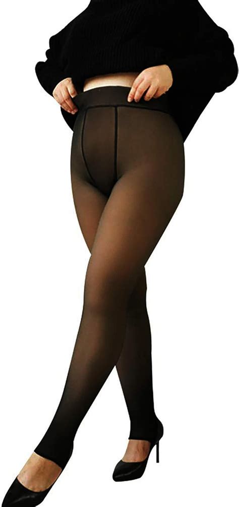 Women S Blackout Tights Perfect Slimming Legs Fake Translucent Warm