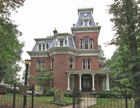 El03 Second Empire This Is The Hower Mansion In Akron Ohio The
