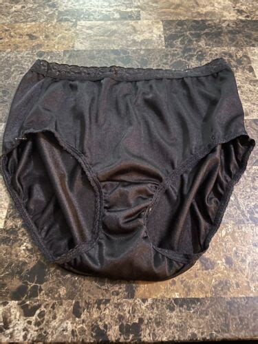 Vintage Sheer Panty Black Gem