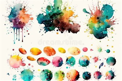 Watercolor Background Sets Stock Illustrations 986 Watercolor