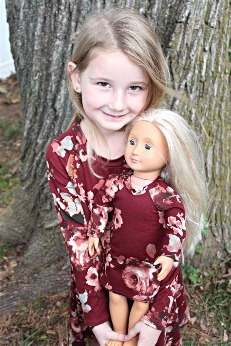Matching Girl And Doll Nina Dresses18 Inch Doll Clothes15 Etsy