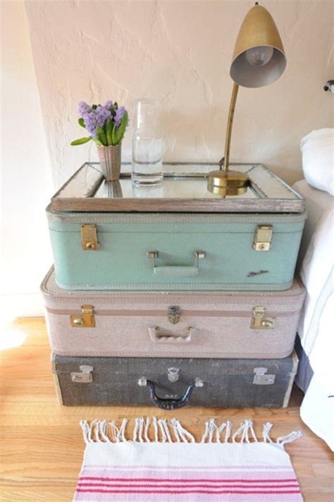 7 Diy Ways To Upcycle Vintage Suitcases Diy Projects Home Diy