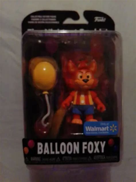 BALLON FOXY Cinq Nuits Chez Freddys Fnaf Walmart Exclusif Non