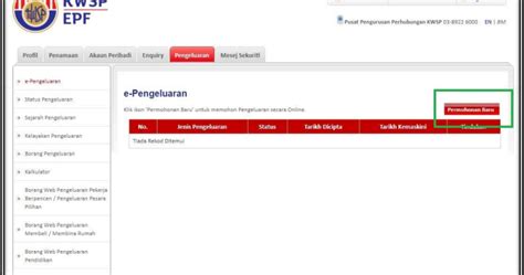 Borang Web Pengeluaran Pendidikan Kwsp AdataroFrancis