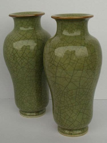 Celadon Vase Pair Item 1357351