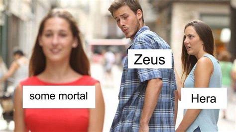 Greek Mythology In Five Words Unfortunately Zeus Was Feeling Horny
