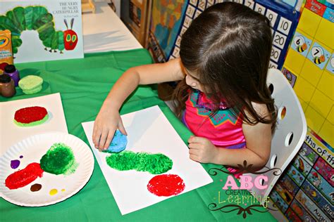 From handmade crafts to fine art, supplies and vintage. The Very Hungry Caterpillar Paint Craft