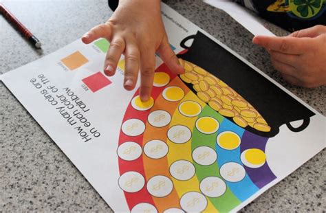 Rainbow Counting Activity For Preschoolers Live Well Play Together