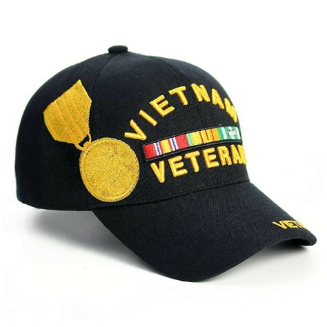 Us Military Cap Vietnam Veteran Hat Baseball Ball Purple Heart Infantry