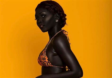 Year Old Nyakim Gatwech Worth Million For Her Rare Dark Skin Tone