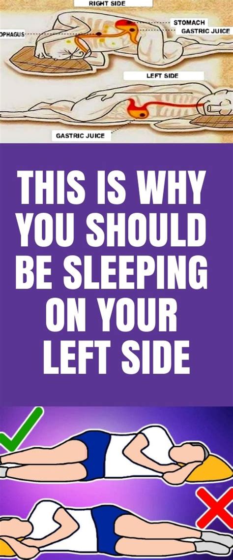 This Is Why You Should Be Sleeping On Your Left Side Health And Fitness Tips Health Lymph System