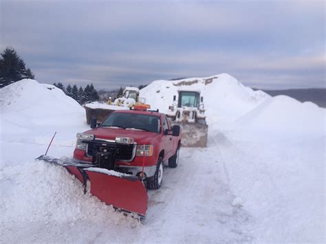 Snow Plowing Ajs Excavating