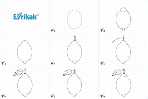 Cum să desenezi fructe cu un creion instrucțiuni ușoare pas cu pas