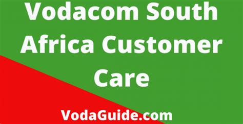 Vodacom Customer Care How To Contact Vodacom South Africa Helpline