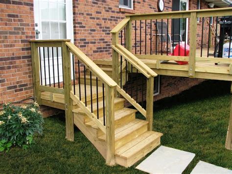 In this case the stairs are wider than 43 and so. HNH Deck and Porch Gallery: Deck Steps | Outdoor stair ...