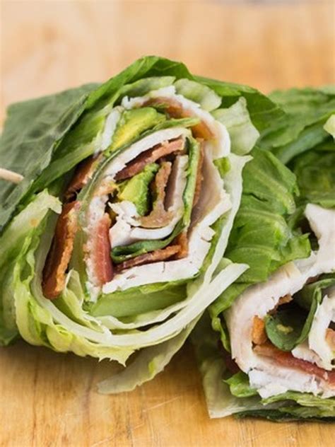 Turkey Club Lettuce Wraps Weelicious Recipe Lettuce Wraps Bacon
