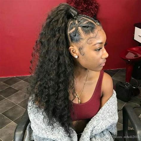 Cute Hairstyles For Black Women Cute Ponytail Hairstyles Black