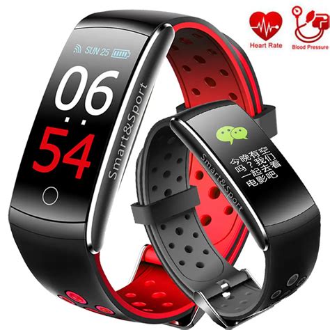 Men And Women Smart Watch Heart Rate Monitor Blood Pressure Ip68