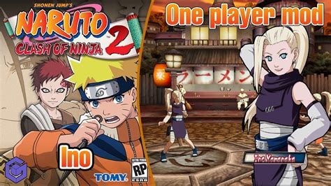 Naruto Clash Of Ninja 2 One Player Mod Ino Yamanaka Youtube