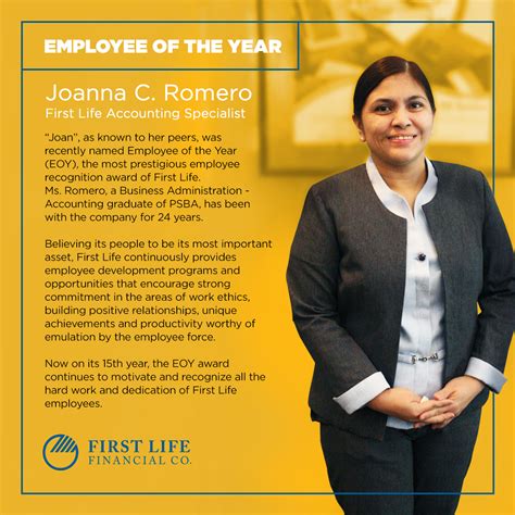 11 2017 Employee Of The Year Eoy First Life