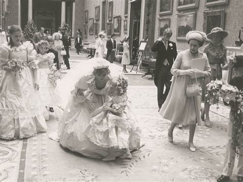 unseen photos of prince charles and princess diana s wedding released