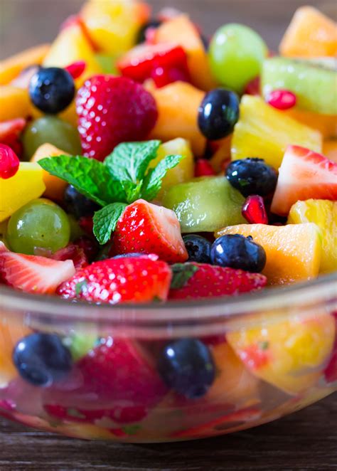See more ideas about food, fruit, fruit salad. Honey Pineapple Rainbow Fruit Salad | I Knead to Eat