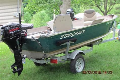 2007 Starcraft Sf 14llw 14 Foot 2007 Starcraft Fishing Boat In