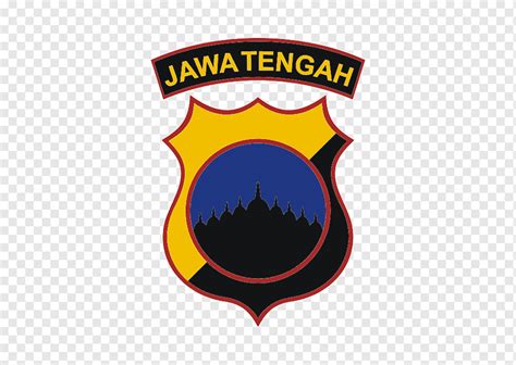 Kepolisian Daerah Jawa Tengah Logo Indonesian National Police Symbol