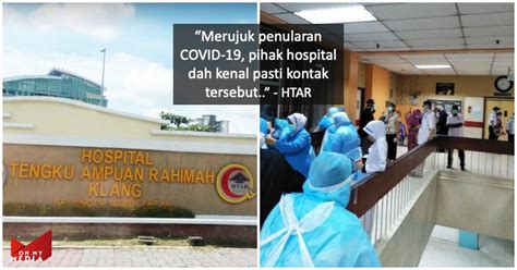 The tengku ampuan rahimah (tar) hospital in klang (malay: Ada kakitangan pengsan? Hospital HTAR Klang hadkan ...