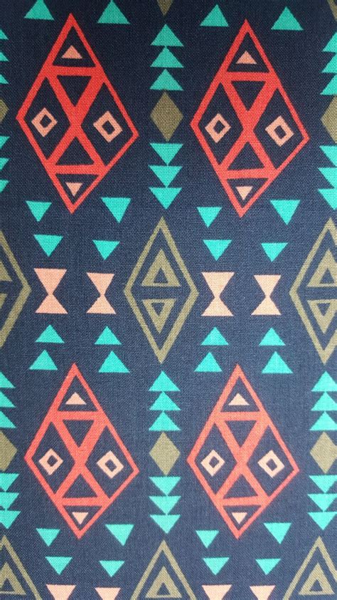 Tribal Print Fabric Fat Quarter Only Fq Southwestern Fabric Tribal
