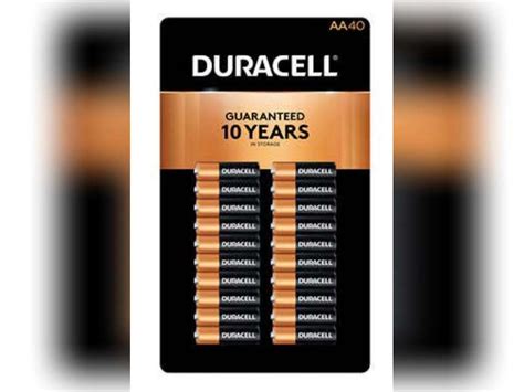 Duracell Duralock Copper Top Alkaline Aa Batteries 40 Pack 2999