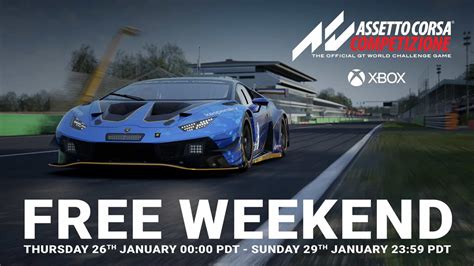 Assetto Corsa Competizione Is Free To Play On Xbox This Weekend Traxion