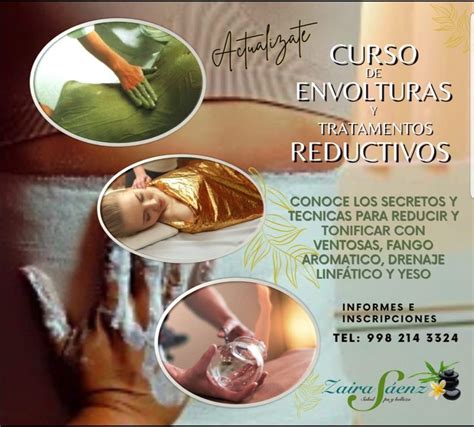 Curso Taller De Reductivos Con Ventosas Y Envolturas Corporales Zaira Sáenz Salud Spa Y