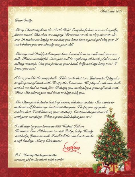 Maybe you would like to learn more about one of these? Personalized letters from santa, Personalized christmas ...