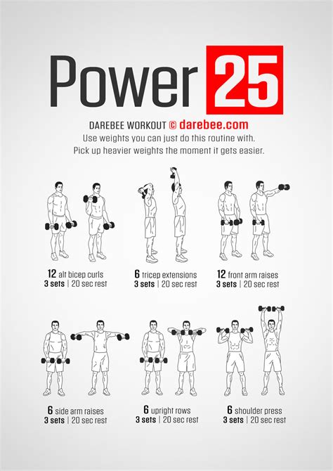 Power 25 Workout