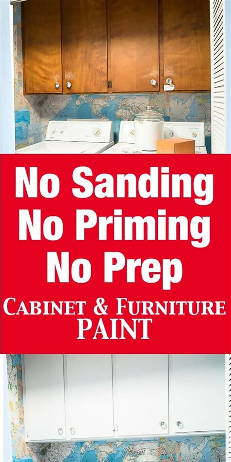 No Prep Needed Furniture And Cabinet Paint That Means No Sanding Or