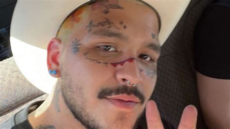 Christian Nodal Se Hace Un Nuevo Tatuaje En El Rostro Y Revela El