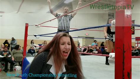 Stormie Lee Vs Miss Rachel Highlights New South Championship Wrestling