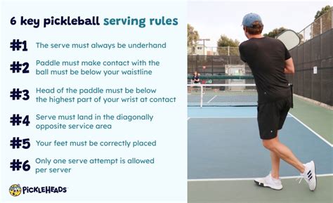 Pickleball Serving Rules And Tips For Beginners Pickleheads