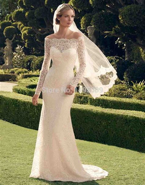 Long Sleeve Fitted Wedding Dresses Wedding And Bridal Inspiration