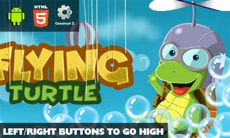 Flying Turtle Html5 Game Capx By Freakxgames Codecanyon