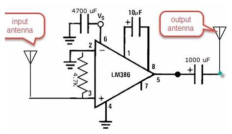 gsm signal repeater circuit diagram