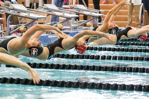 Womens Swim And Dive Record First Ever Win Against Arizona The Daily