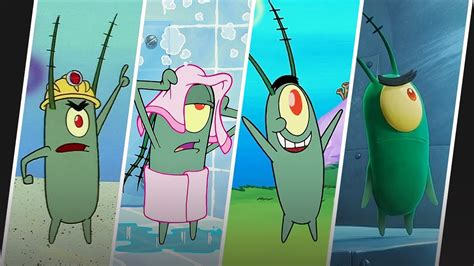 The Evolution Of Plankton Spongebob Squarepants Youtube