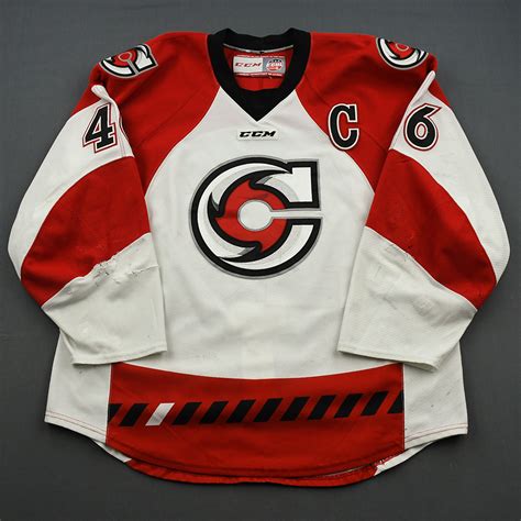 The diameter of the eye of the storm also ranges from 25 to 100 kilometres. Lot Detail - Justin Vaive - Cincinnati Cyclones - Game ...