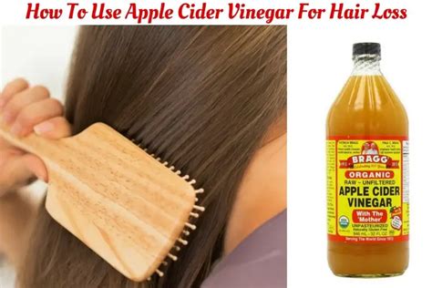 How To Use Apple Cider Vinegar For Hair Loss Wellnessguide