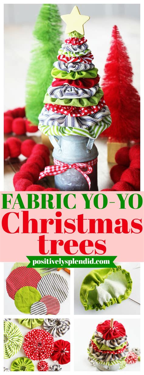 Check spelling or type a new query. Fabric Yo Yo Christmas Tree Tutorial with Free Templates