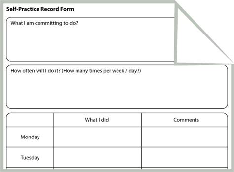 In cbt format, the images and accompanying scenarios, questions and answers were uploaded onto the ivle, with each student taking the examination on a standard desktop personal computer. Self Practice Record Form (CBT Homework Worksheet) | CBT | Pinterest | Homework, Search and ...